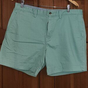 POLO Ralph Lauren Seafoam Green 6" Classic Cotton Twill Short sz 35